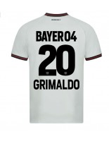 Bayer Leverkusen Alejandro Grimaldo #20 Vieraspaita 2023-24 Lyhythihainen